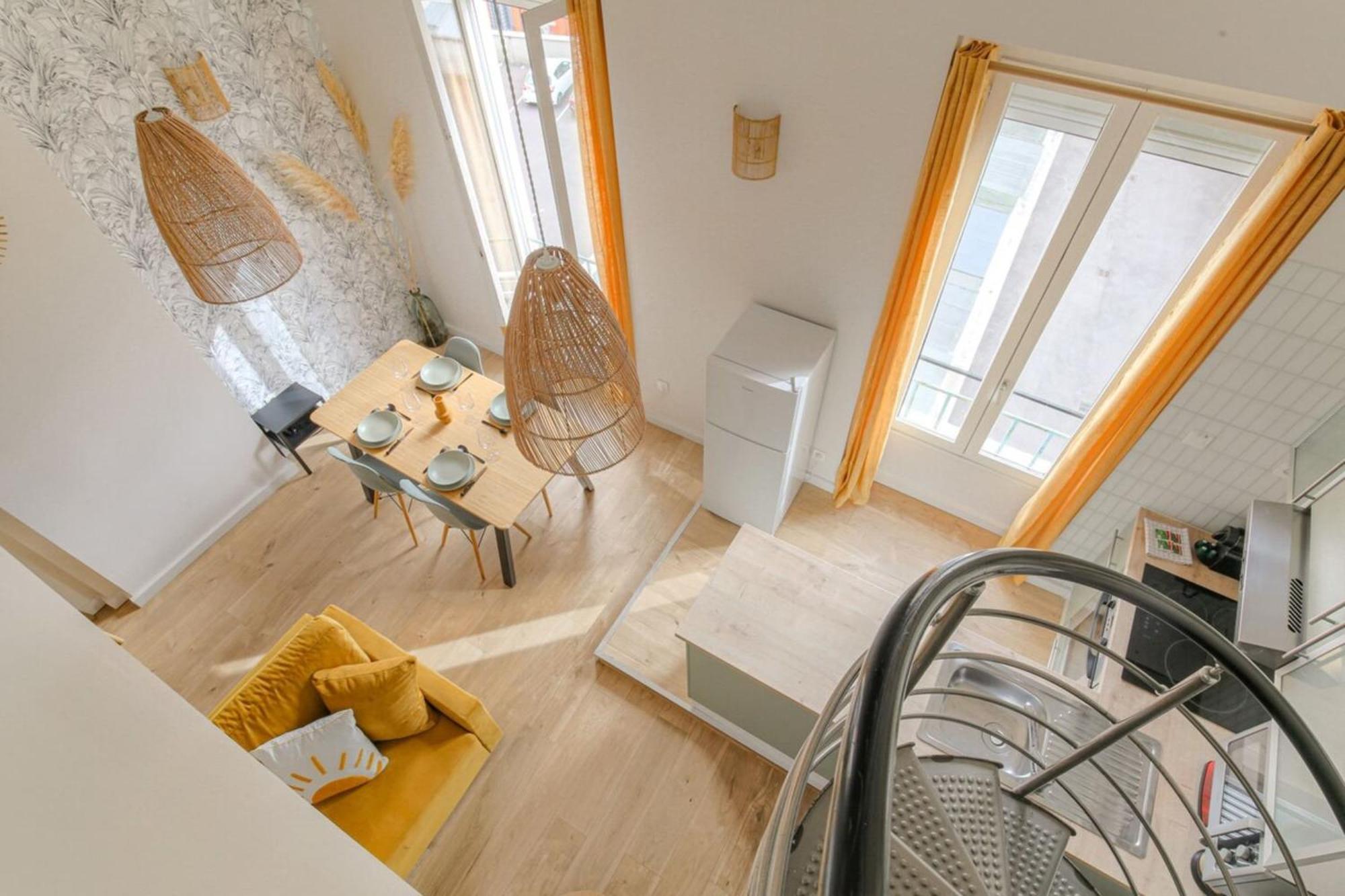 Duplex Spacieux Et Design Proche La Part-Dieu Appartement Lyon Buitenkant foto