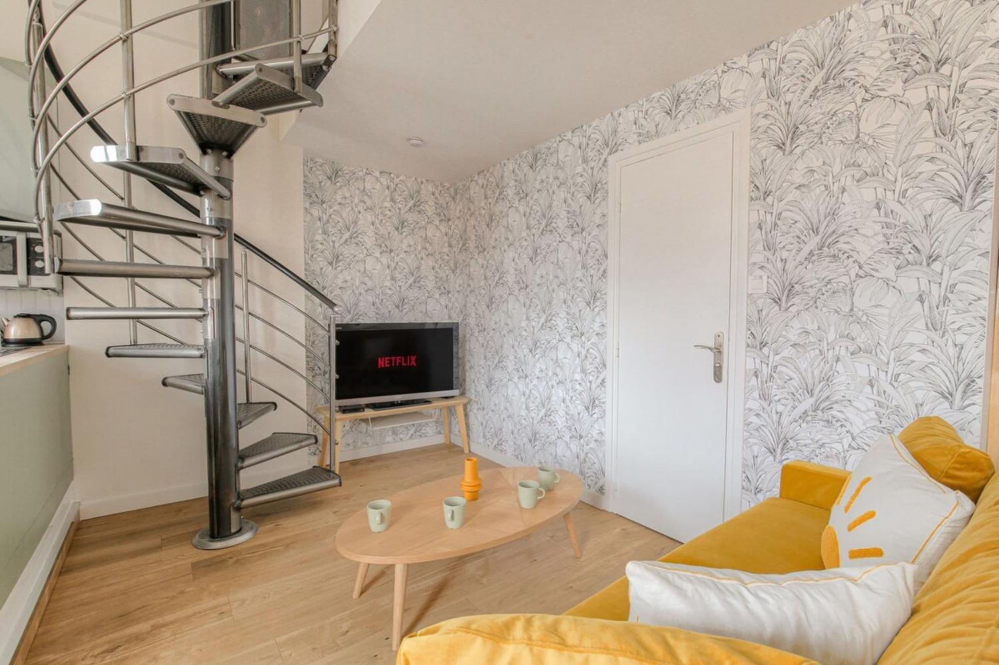 Duplex Spacieux Et Design Proche La Part-Dieu Appartement Lyon Buitenkant foto